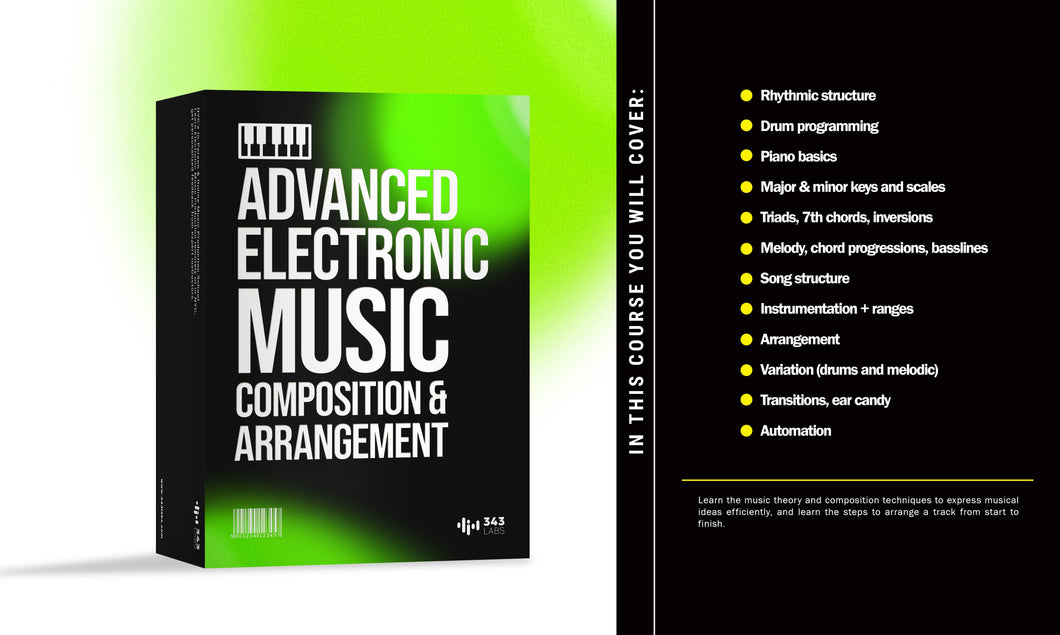 Advanced Electronic Music Composition & Arrangement [Berlin]