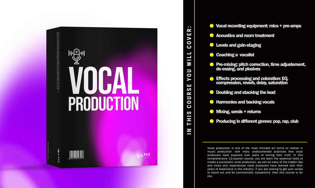 Vocal Production [Berlin]